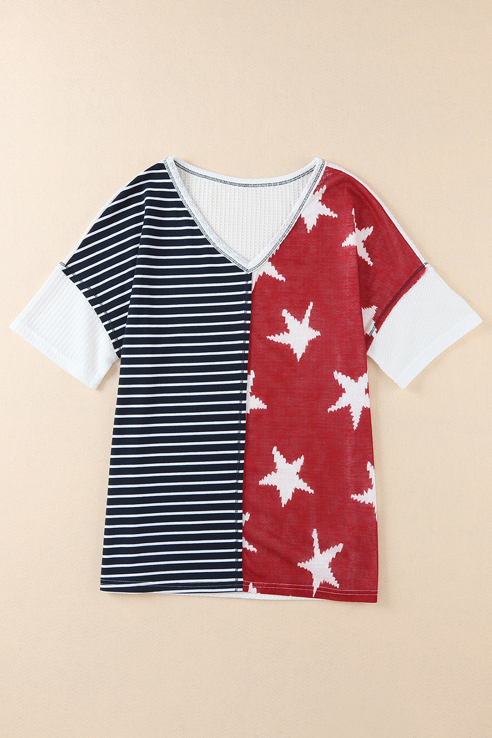 Red American Flag Stars and Stripes Tank Top