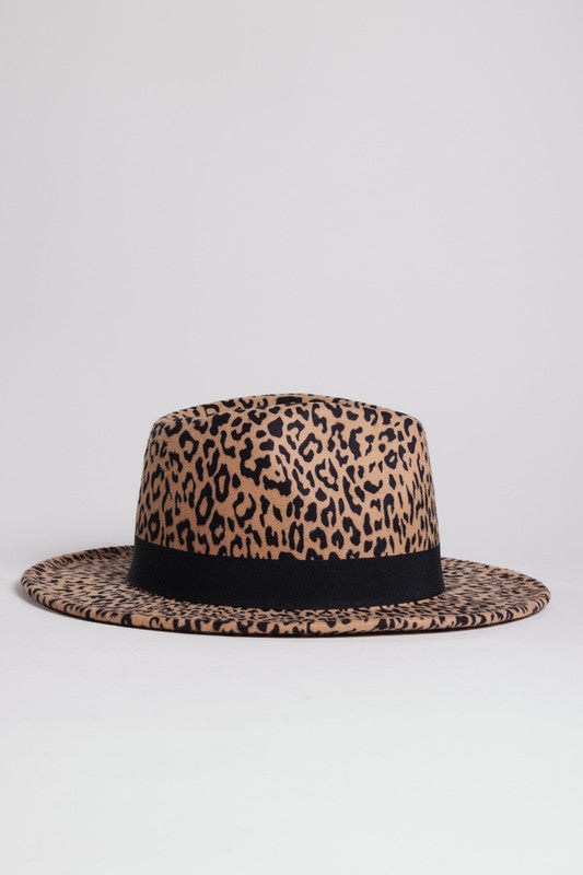 FAUX SUEDE GATSBY STYLE FEDORA