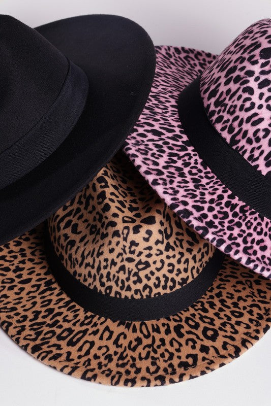 FAUX SUEDE GATSBY STYLE FEDORA