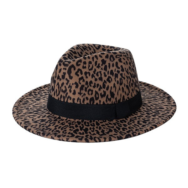 FAUX SUEDE GATSBY STYLE FEDORA