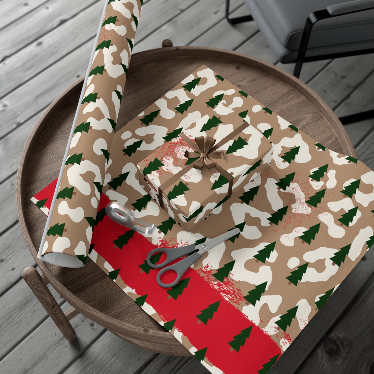 Custom Designed Christmas Gift Wrap Papers