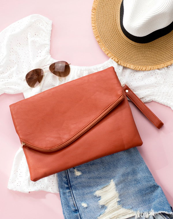 Foldover Envelope Clutch