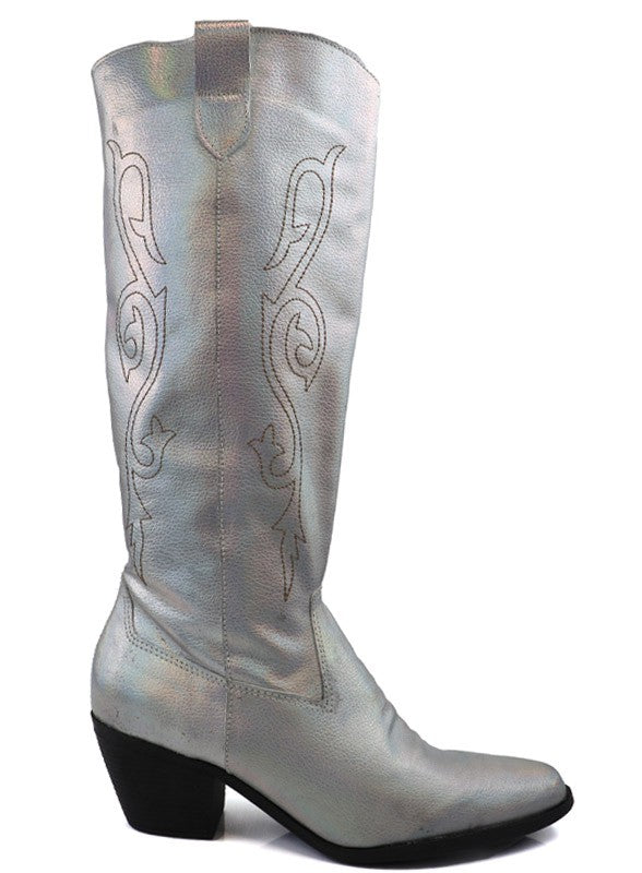 Beautiful Western Style Tall Boots