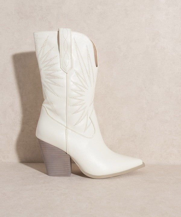 OASIS SOCIETY Emersyn - Starburst Embroidery Boots