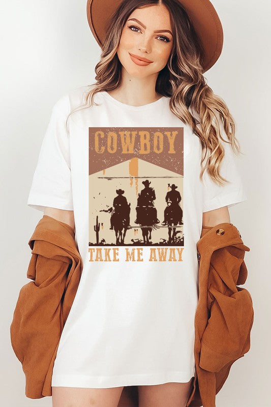 COWBOY TAKE ME AWAY Graphic Top