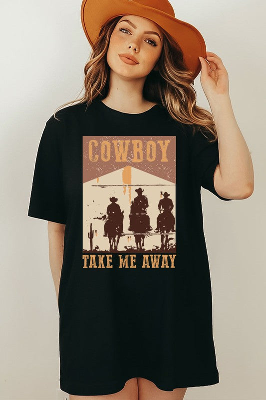 COWBOY TAKE ME AWAY Graphic Top