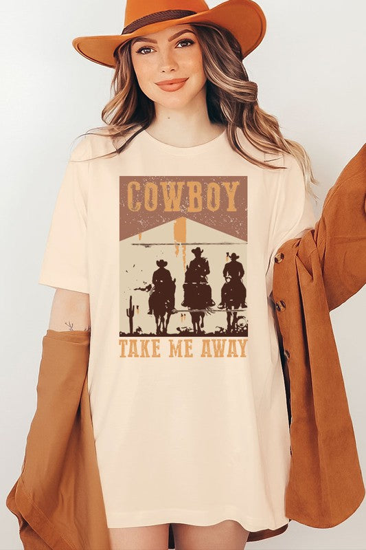 COWBOY TAKE ME AWAY Graphic Top