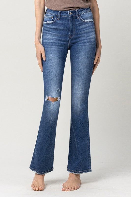 Stretch High Rise Bootcut