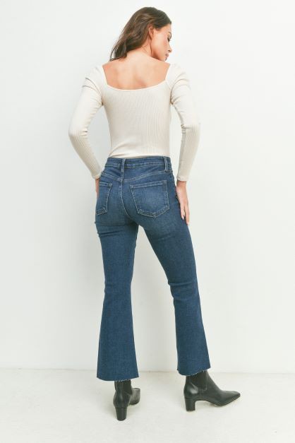 CROPPED FLARE JEANS