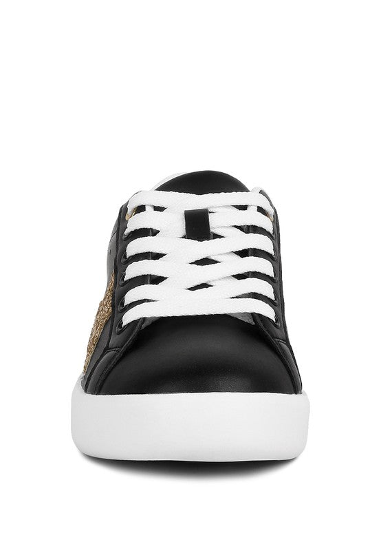 Starry Glitter Star Detail Sneakers