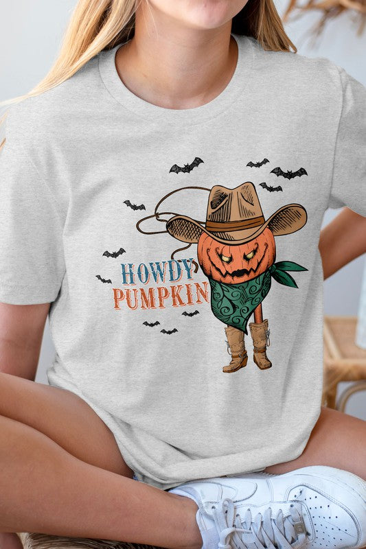 Howdy Pumpkin Cowboy Graphic Tee