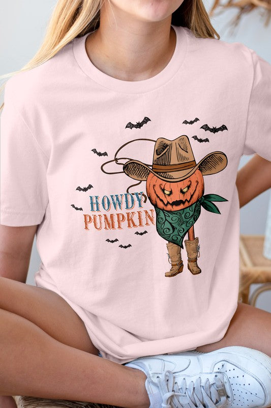 Howdy Pumpkin Cowboy Graphic Tee