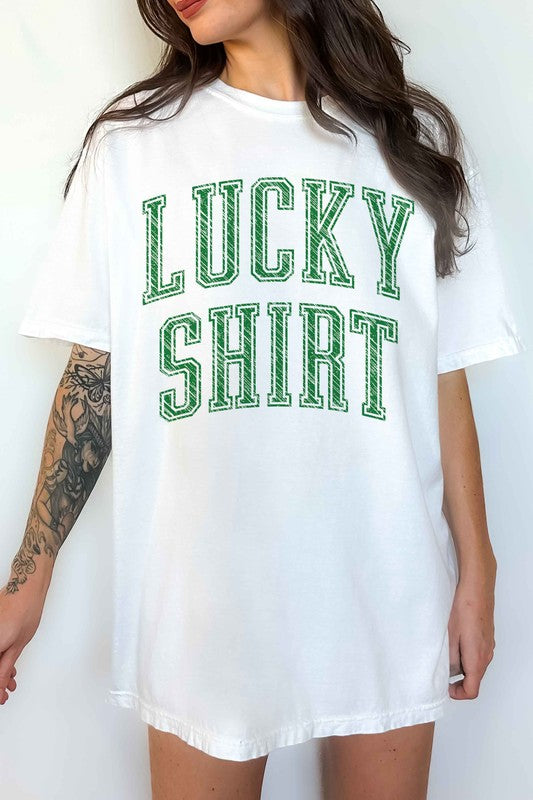 LUCKY SHIRT ST PATRICKS OVERSIZED TEE