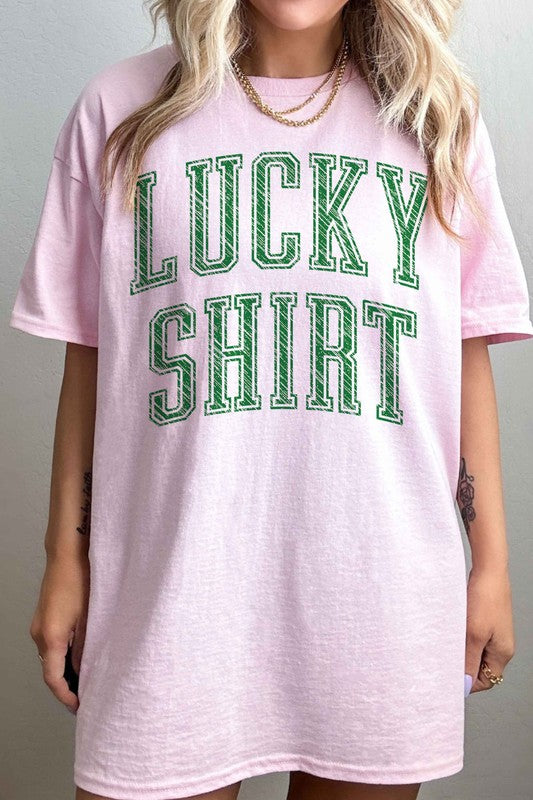 LUCKY SHIRT ST PATRICKS OVERSIZED TEE