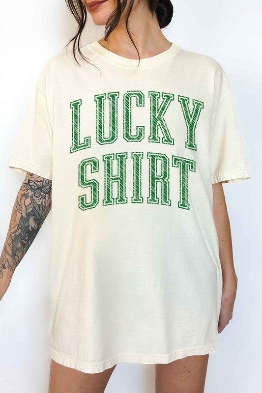 LUCKY SHIRT ST PATRICKS OVERSIZED TEE