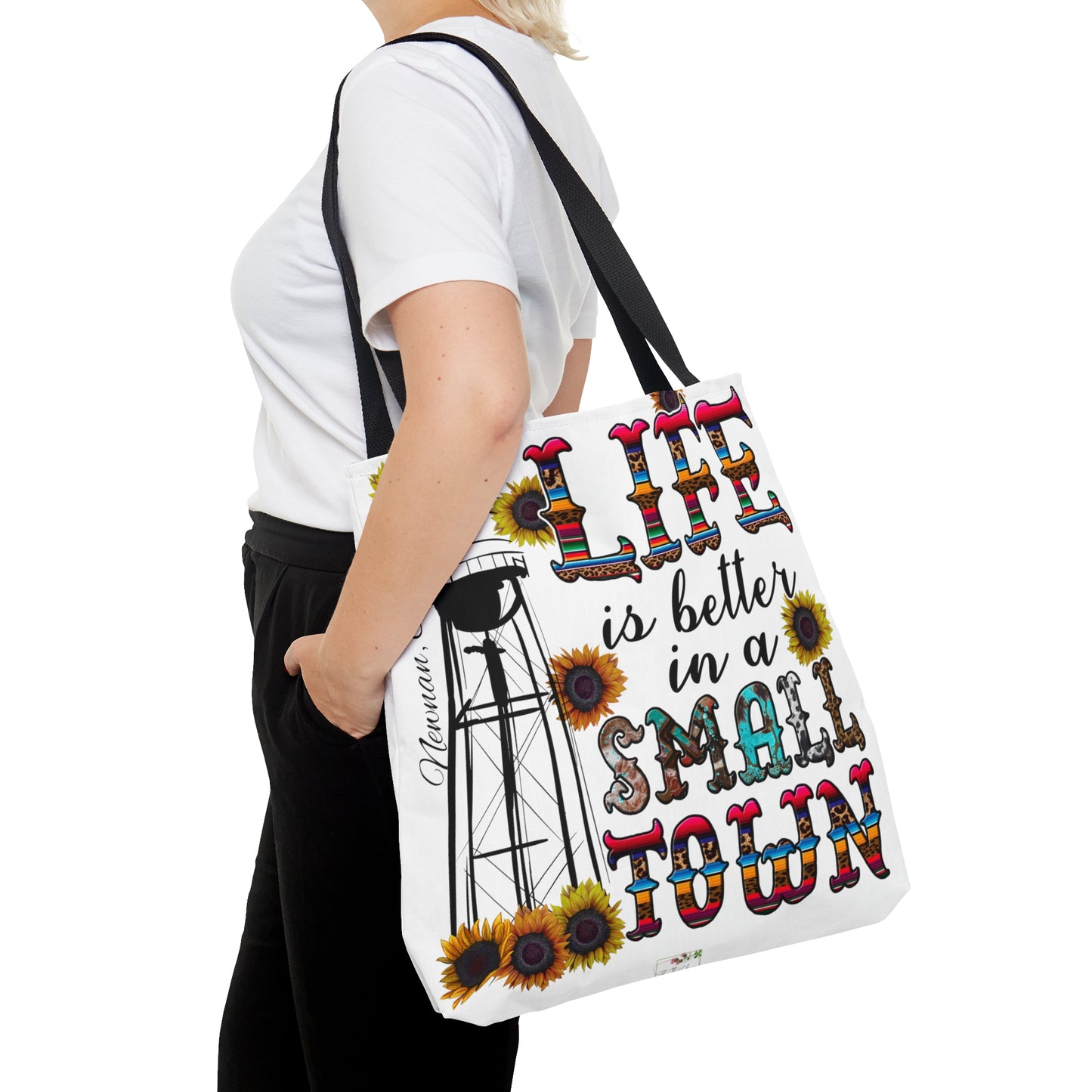 Life is Better in a Small Town Tote