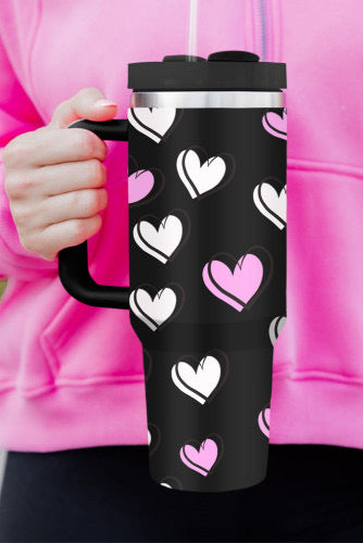 Cute Printed Double Wall Tumbler