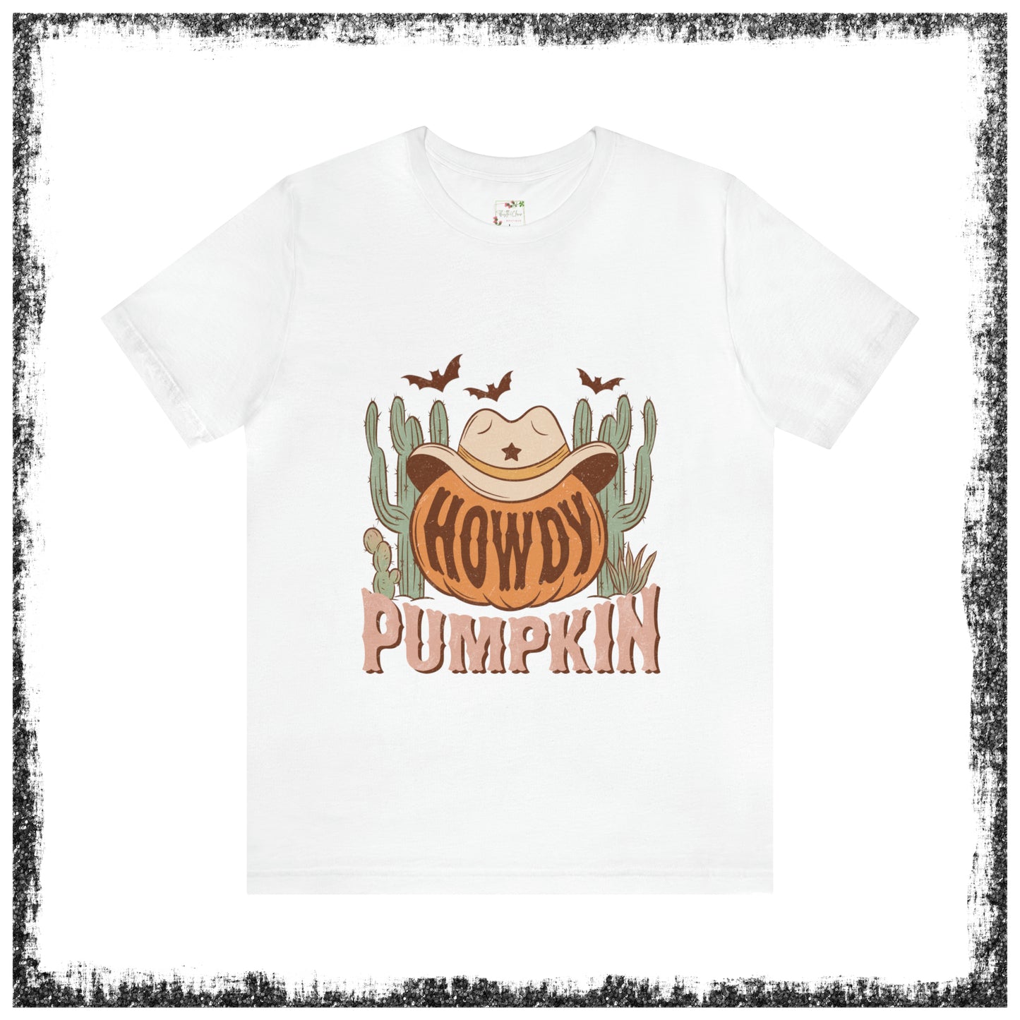 Howdy Pumpkin Fall Bella Canvas Unisex Jersey Short Sleeve Tee