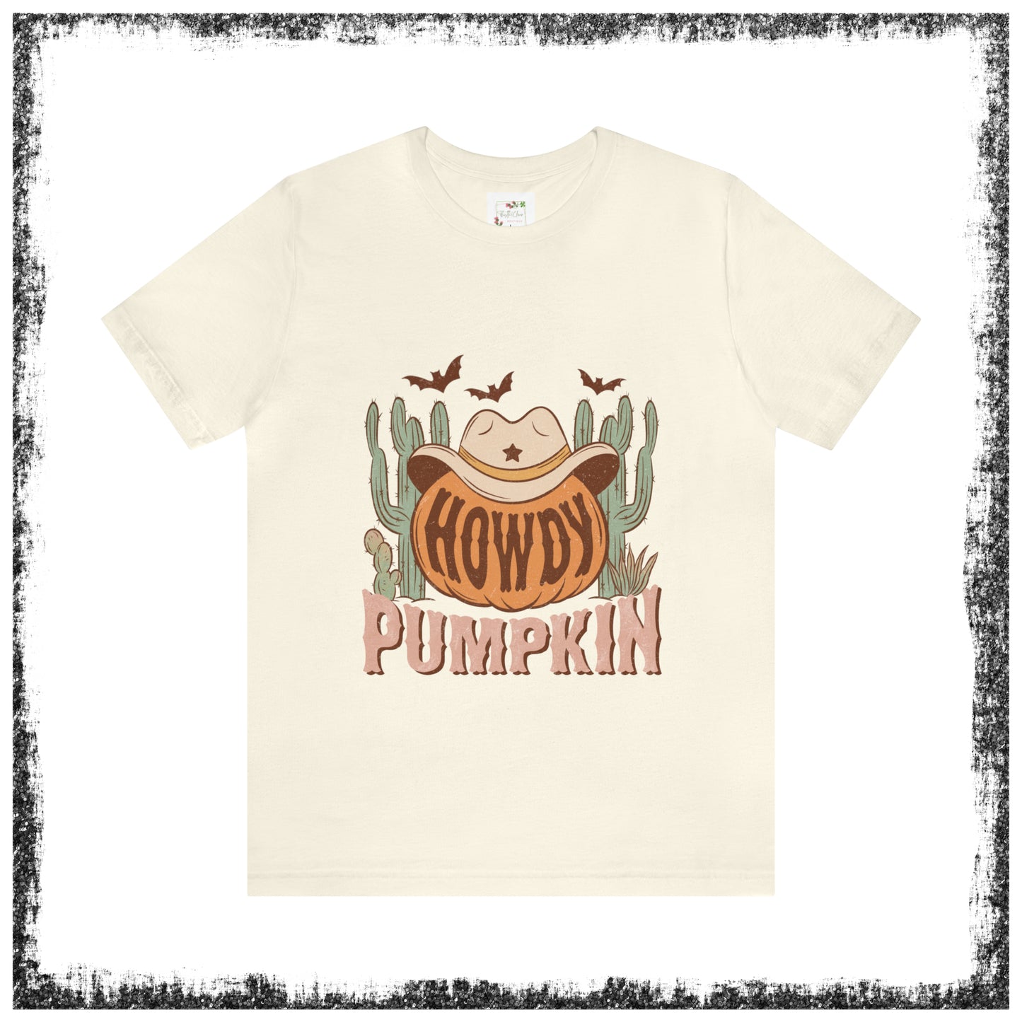 Howdy Pumpkin Fall Bella Canvas Unisex Jersey Short Sleeve Tee