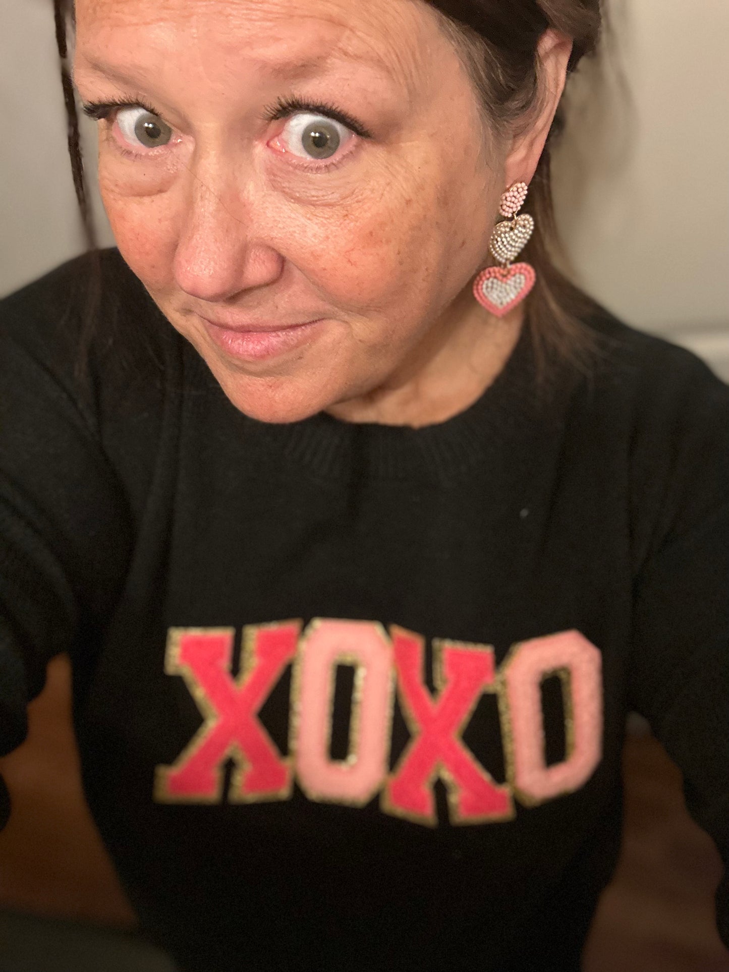 XOXO Black sweater