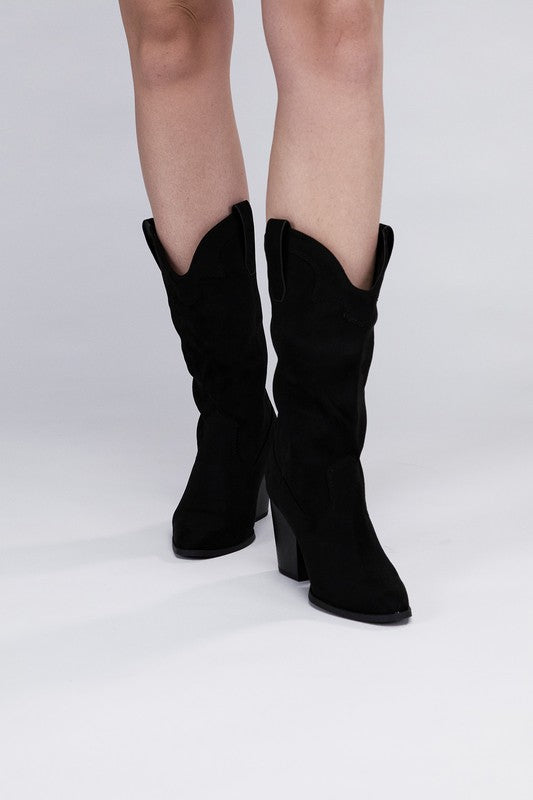 Akito Knee High Heel Boots