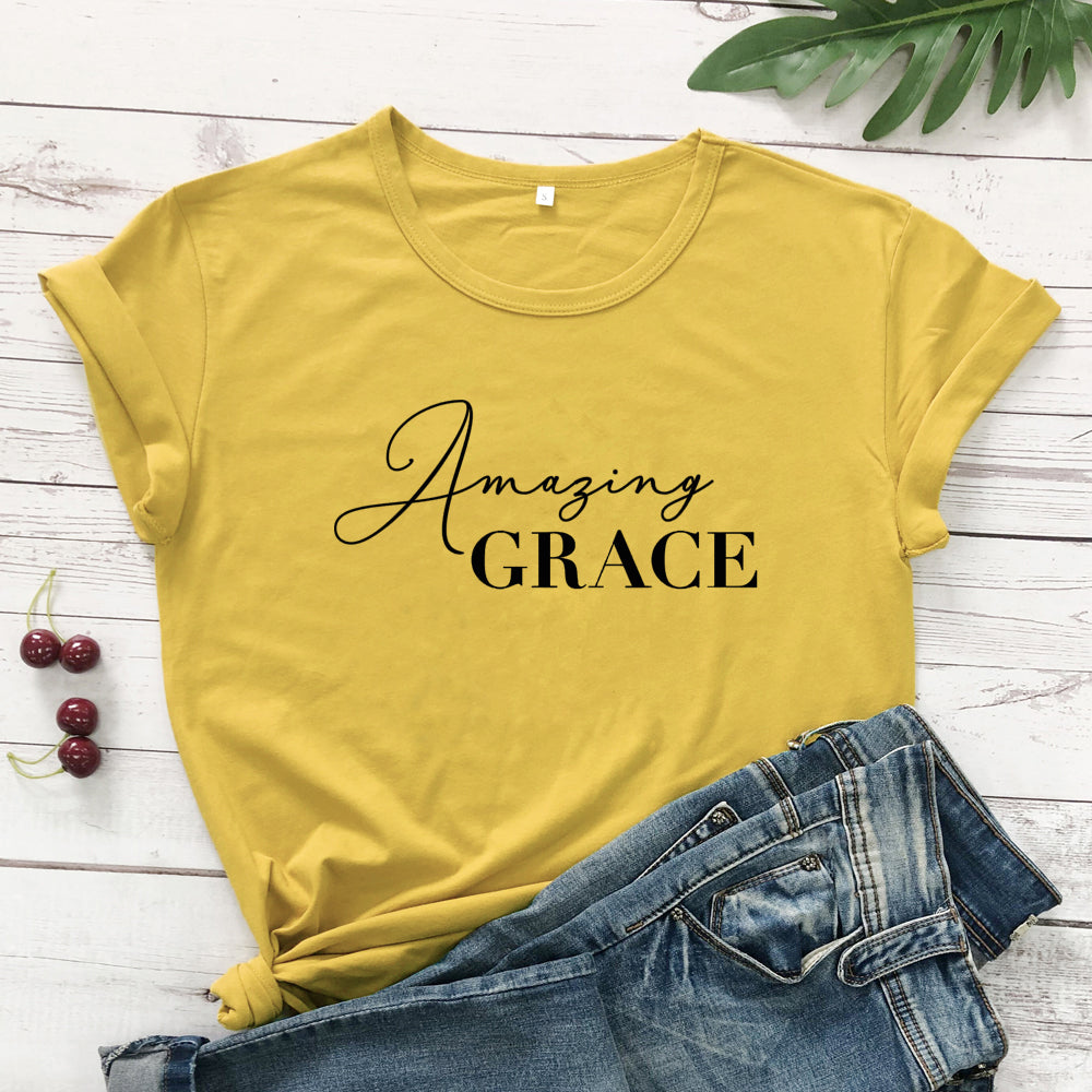 Amazing GRACE Graphic Women's Short Sleeve