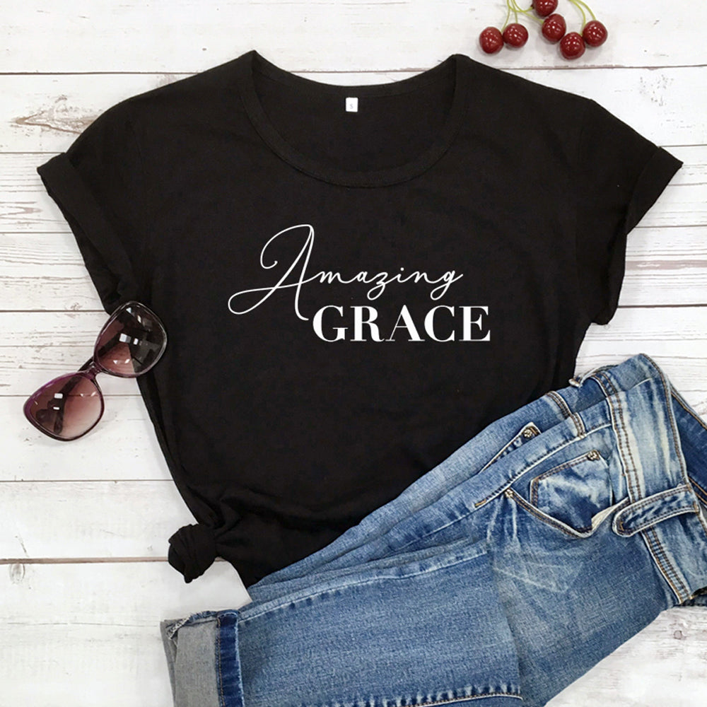 Amazing GRACE Graphic Women's Short Sleeve