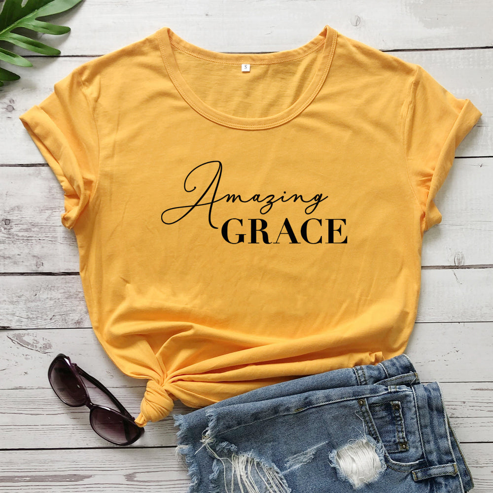 Amazing GRACE Graphic Women's Short Sleeve