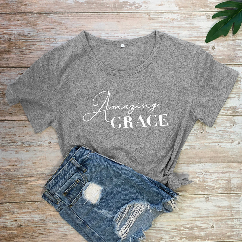 Amazing GRACE Graphic Women's Short Sleeve