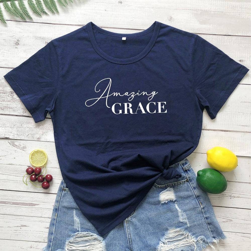 Amazing GRACE Graphic Women's Short Sleeve