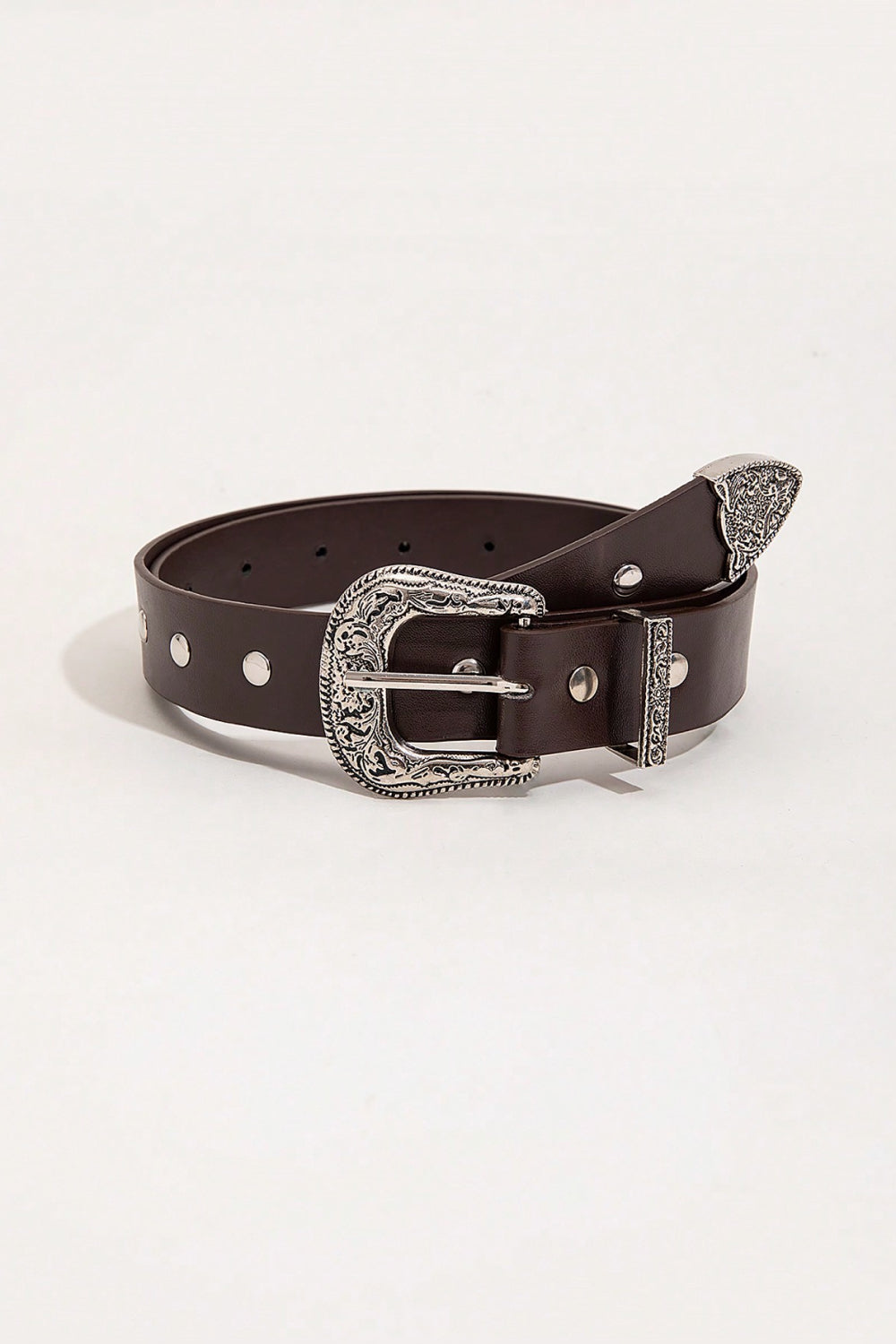 PU Leather Studded Belt