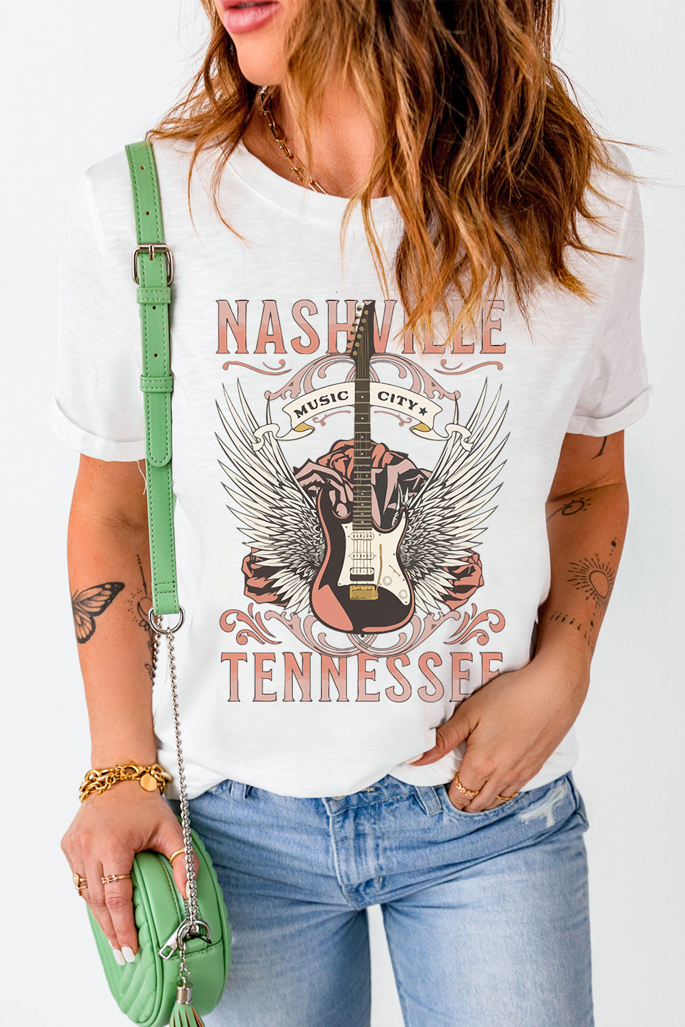 NASHVILLE TENNESSEE Graphic Tee Shirt