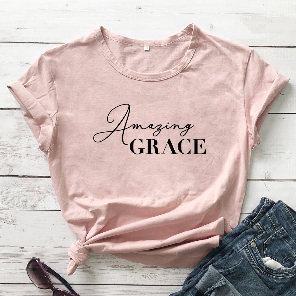 Amazing GRACE Graphic Women's Short Sleeve