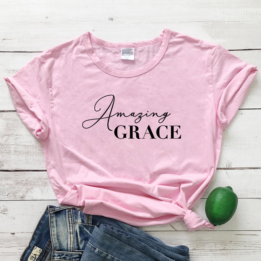 Amazing GRACE Graphic Women's Short Sleeve