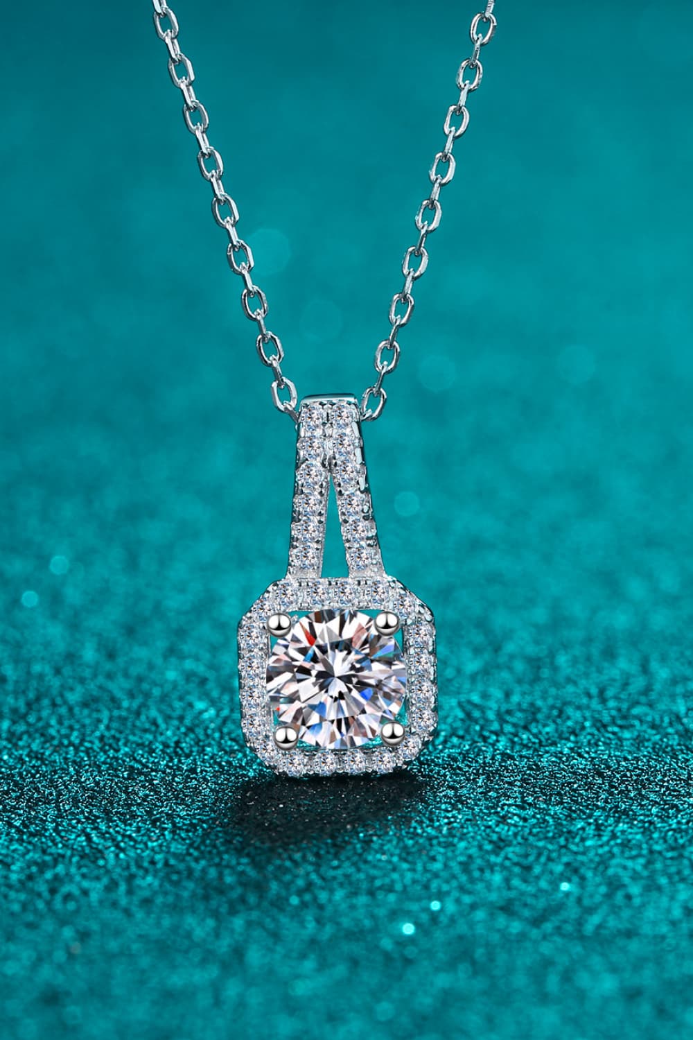 Moissanite 925 Sterling Silver Necklace