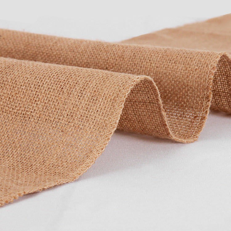 Hessian Cloth Tablecloth Linen Table Runner Chair Yarn Christmas Crafts Wedding Celebration Decoration Supplies