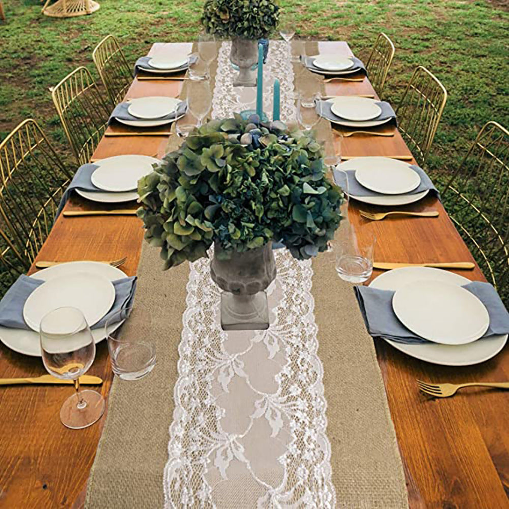 Wedding Decoration Table Runner Family Table Decoration Cloth